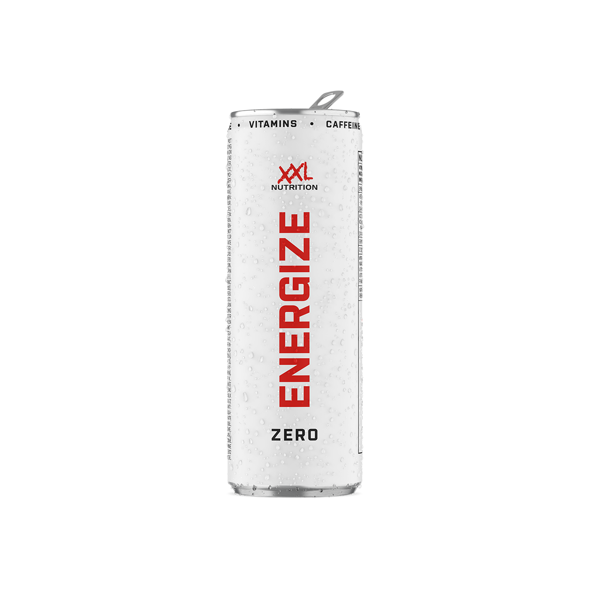 Energize Energy Drink Black - Zero - Niet gespecificeerd / 330 ml / 6-pack / Wit