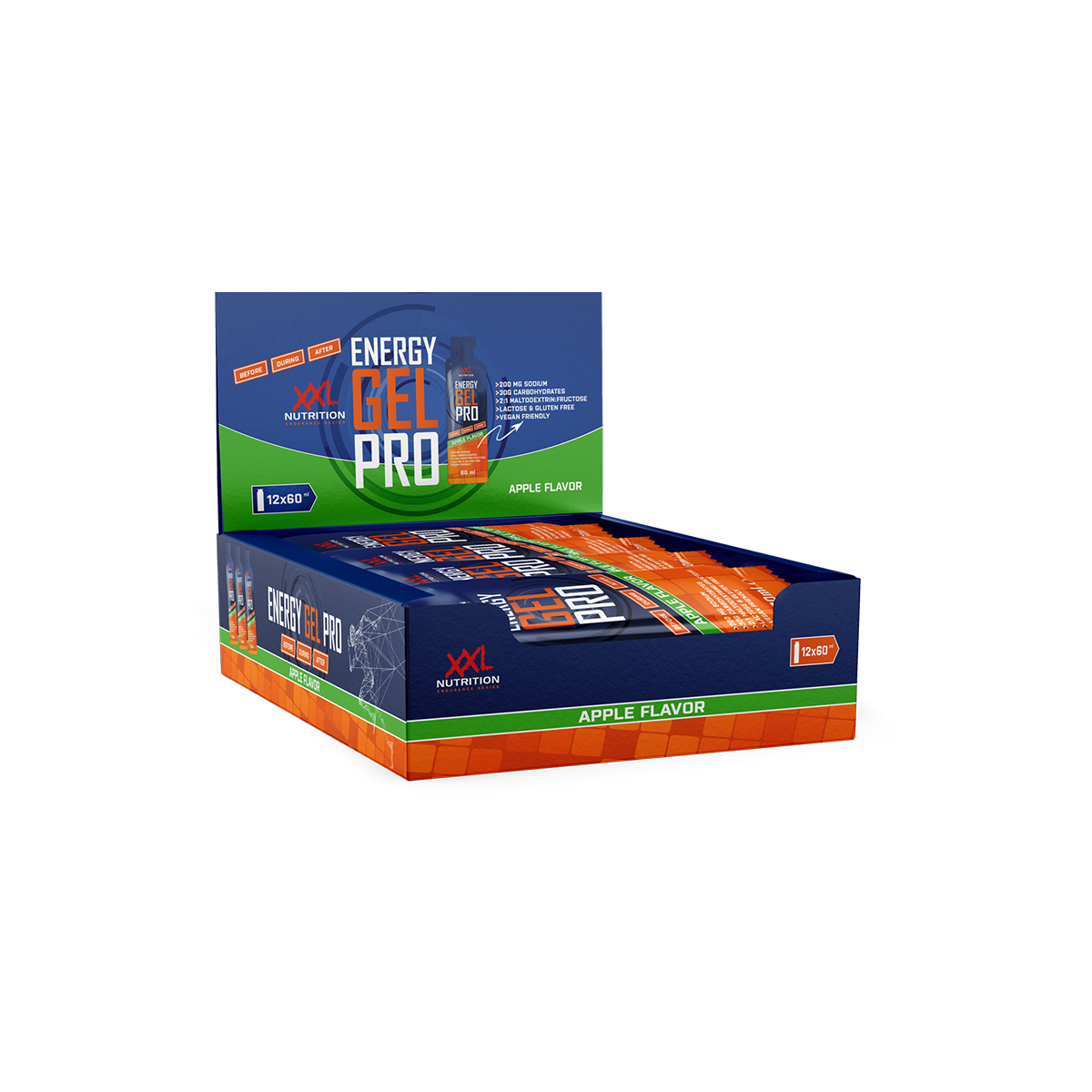 Energy Gel Pro Apple - Niet gespecificeerd / NZVT