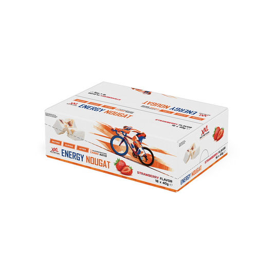 Energy Nougat - Aardbei / Niet gespecificeerd / 16-pack