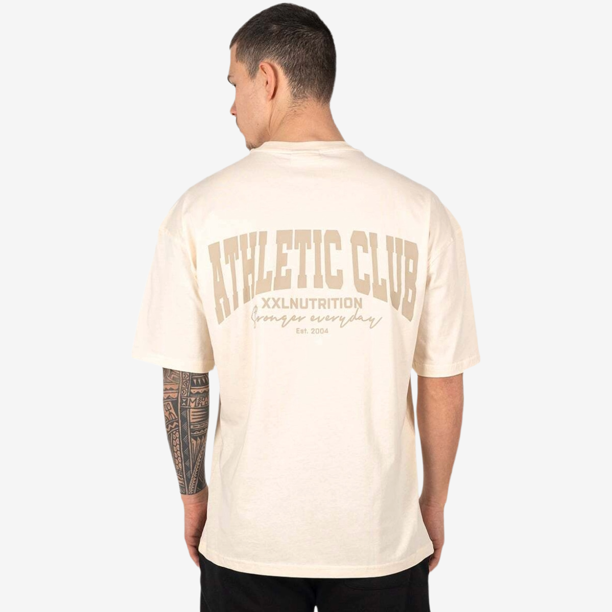 Essential Oversized T-Shirt - Black - Crème