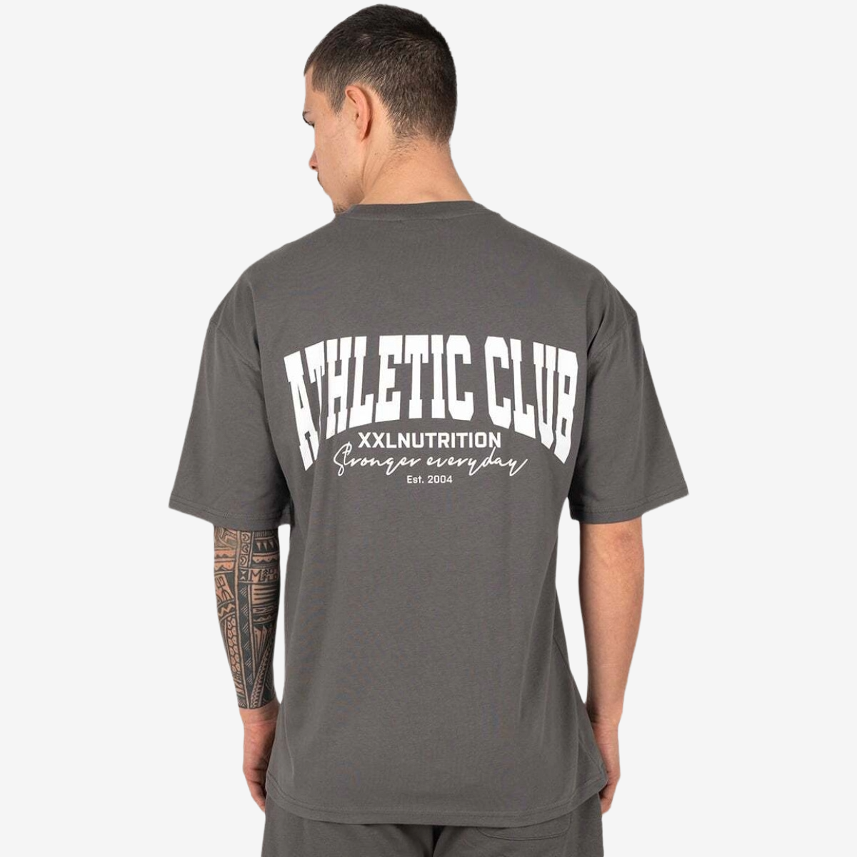 Essential Oversized T-Shirt - Black - Donkergrijs