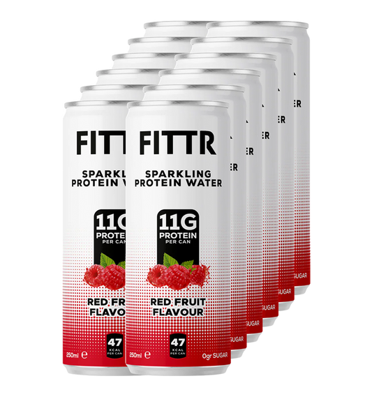 Sparkling Protein Water - 12x 250 ml / Red Fruit