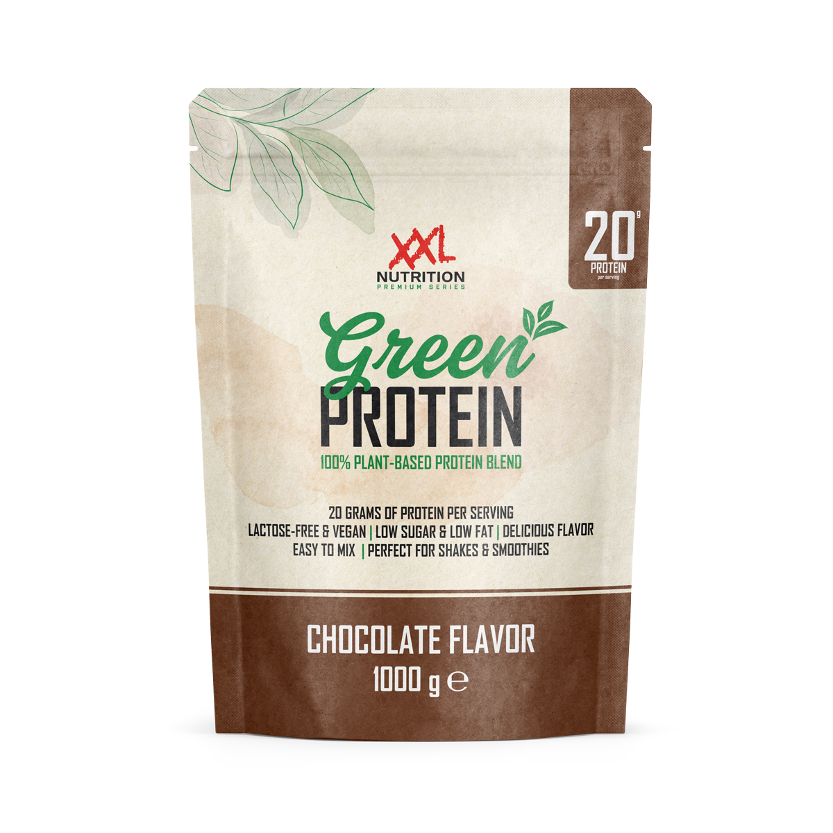 Protein Iced Coffee Karamel - Chocolade / 1000 g / Groen