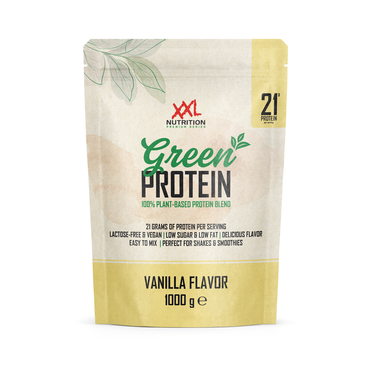 Protein Iced Coffee Karamel - Vanille / 1000 g / Groen