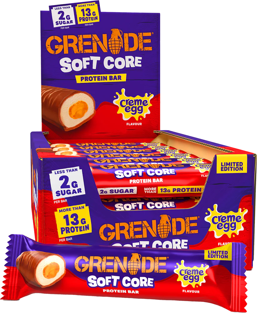 Soft Core Creme Egg Protein Bar - 18 repen - Creme Egg