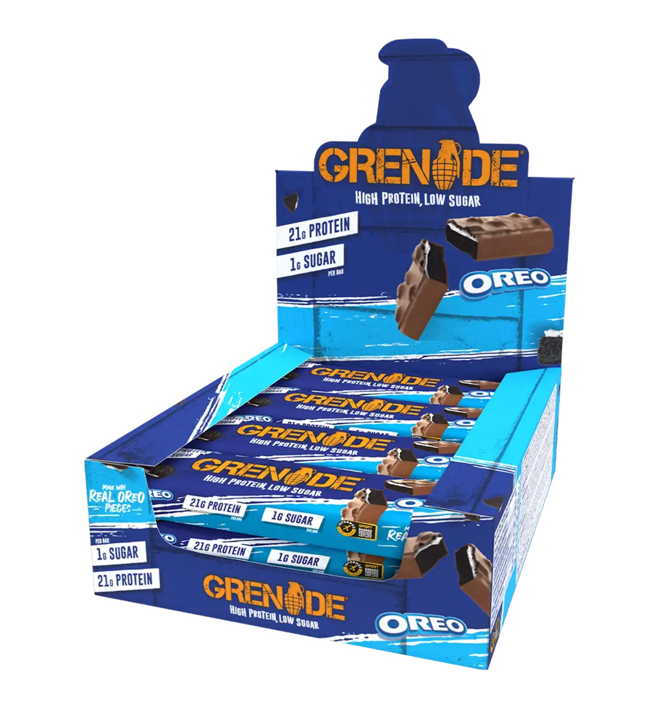 Grenade Protein Bars - 12 repen / Oreo