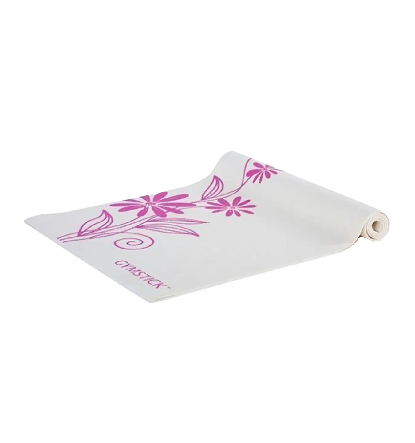 Emotion Fitnessmat - 1 stuk - Wit/Roze