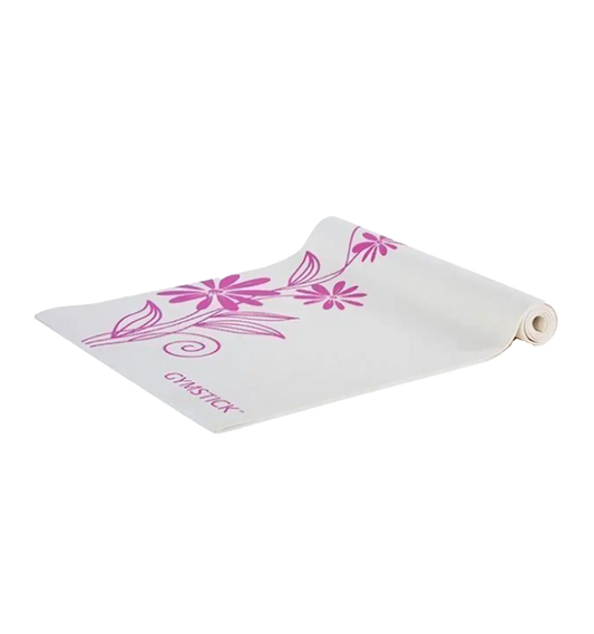 Emotion Fitnessmat - 1 stuk - Wit/Roze