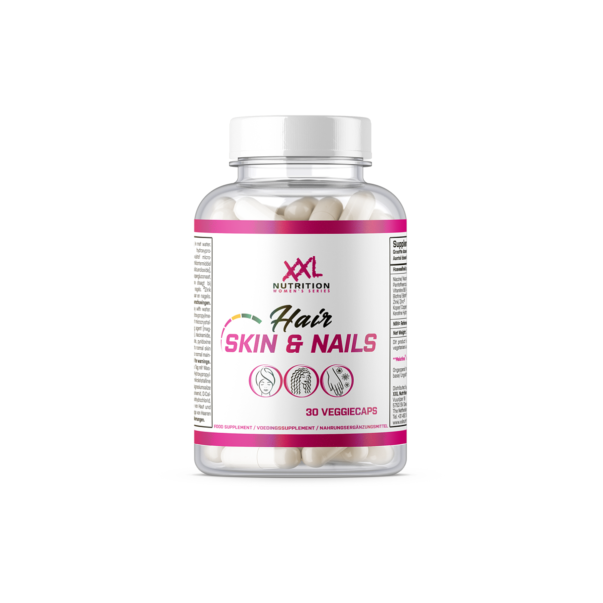 Haar, Huid & Nagels - 30 capsules