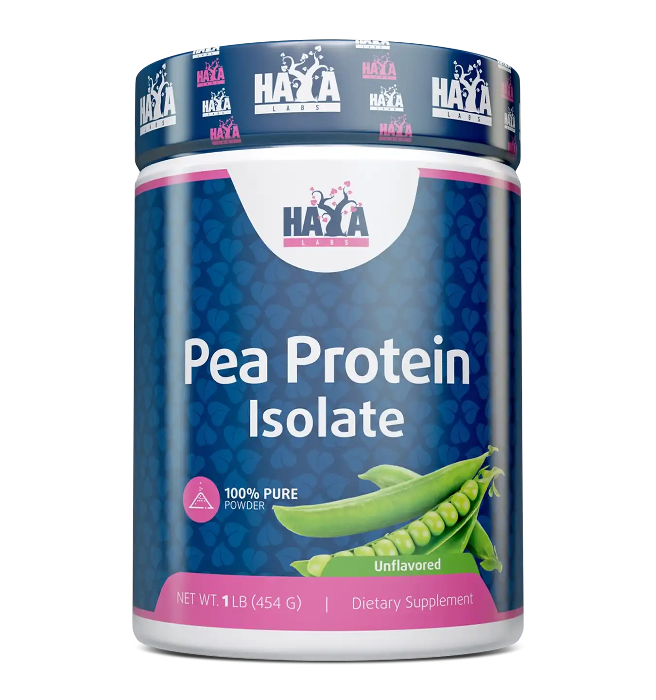 Pea Protein Isolate All Natural - 454 g - Naturel