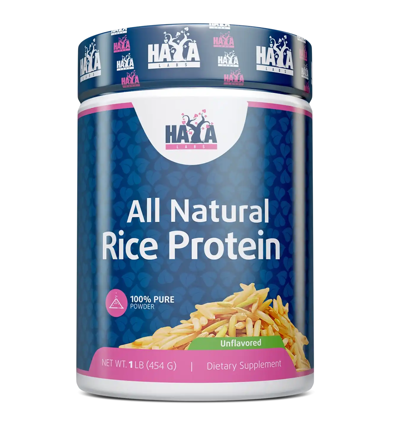 Rice Protein All Natural - 454 g - Naturel
