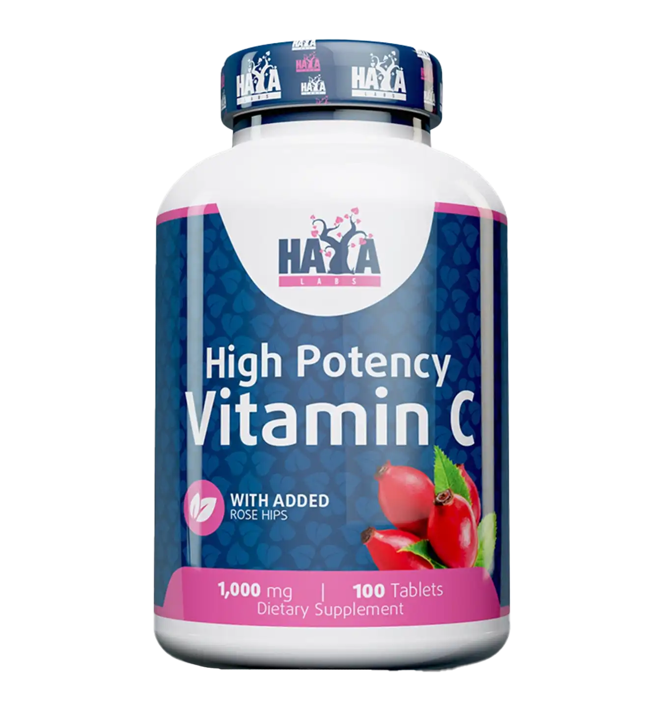 Vitamin C With 1000mg Rose Hips - 100 tabl