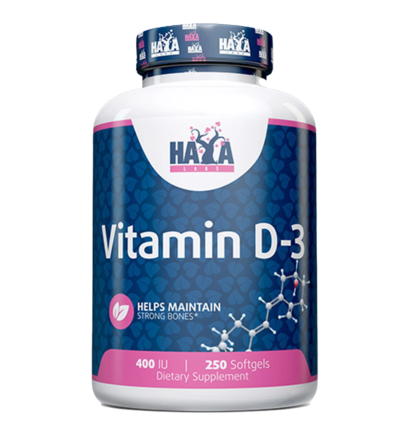Vitamin D-3 400IU - 250 softgels
