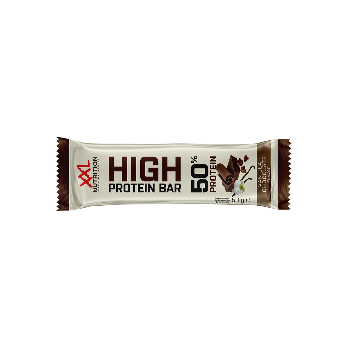 High Protein Bar - Chocolade / 1 reep / Standaard