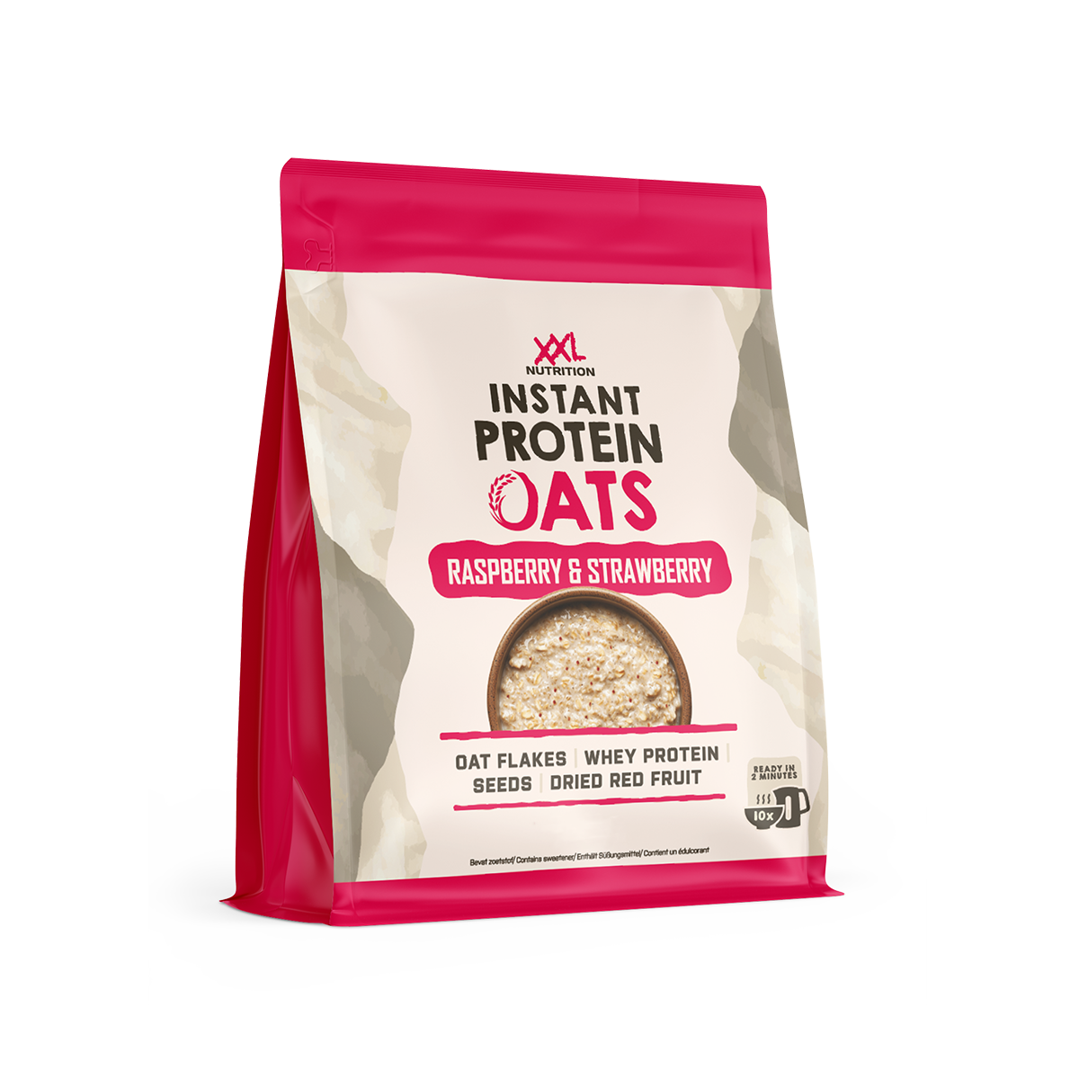 Instant Protein Oats - Aardbei / 2500 g / Standaard