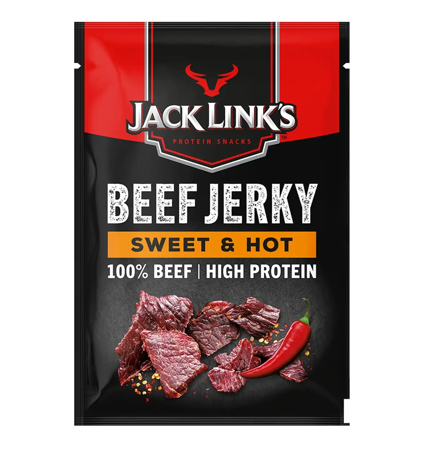 Beef Jerky - 1x 60 g / Sweet & Hot