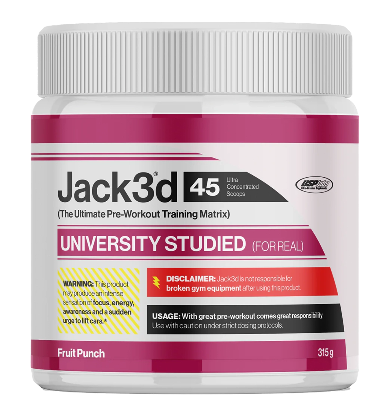 Jack3d Advanced - 45 servings / Fruit Punch