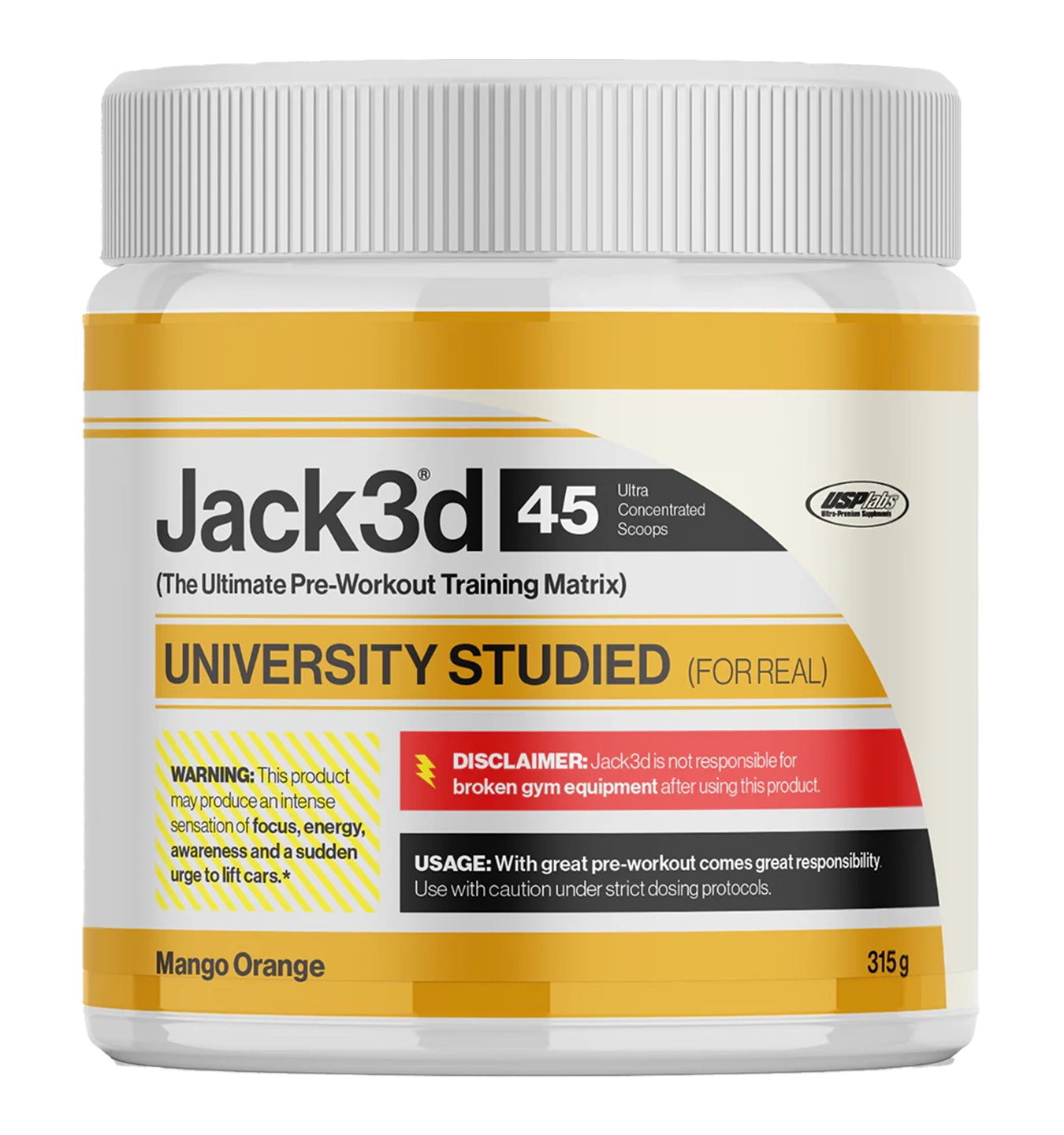 Jack3d Advanced - 45 servings / Mango Orange
