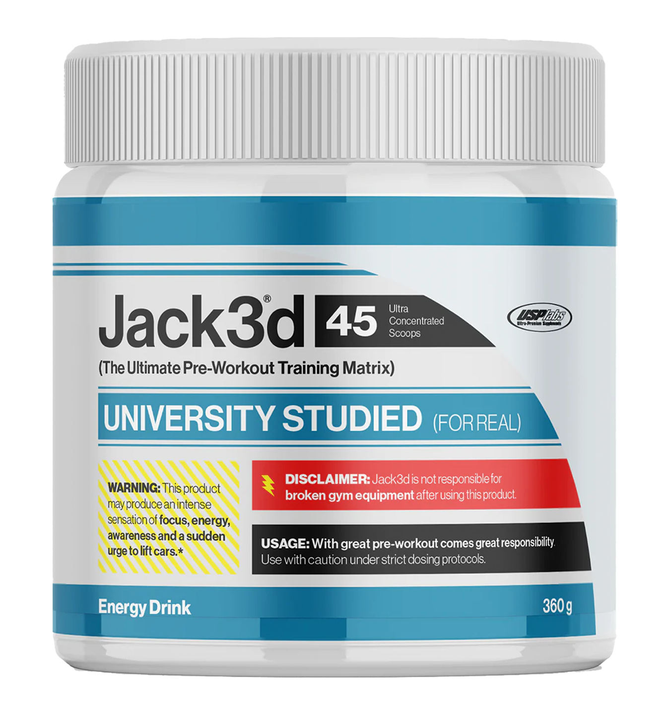 Jack3d Advanced - 45 servings / Energy