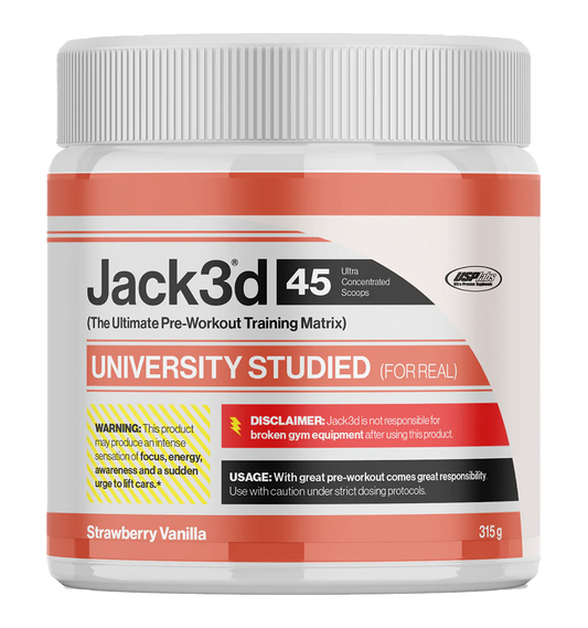 Jack3d Advanced - 45 servings / Strawberry Vanilla