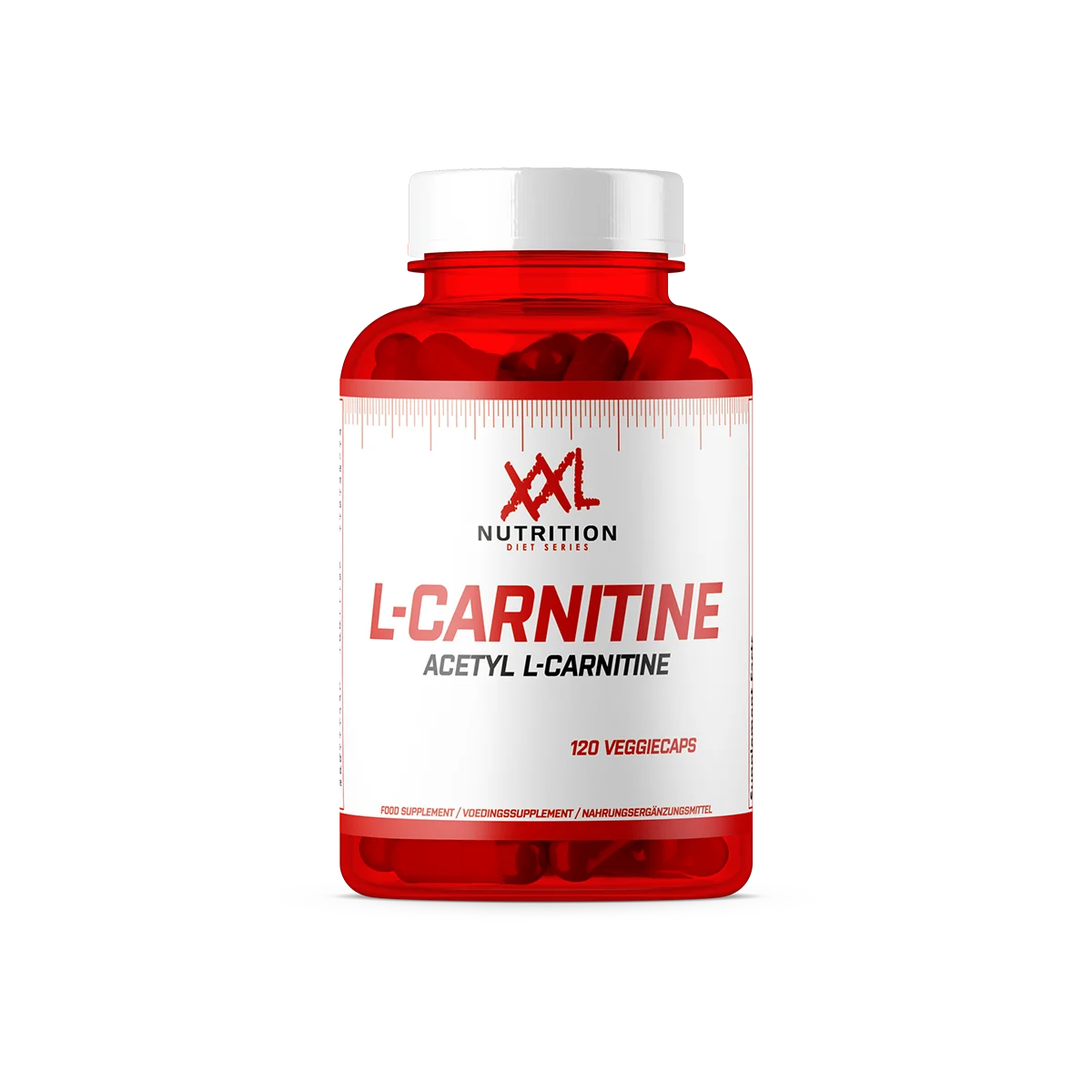 Acetyl L-Carnitine - 500 mg - 120 capsules / L