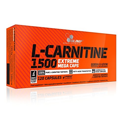 L-Carnitine 1500 Extreme Mega Caps - 120 capsules