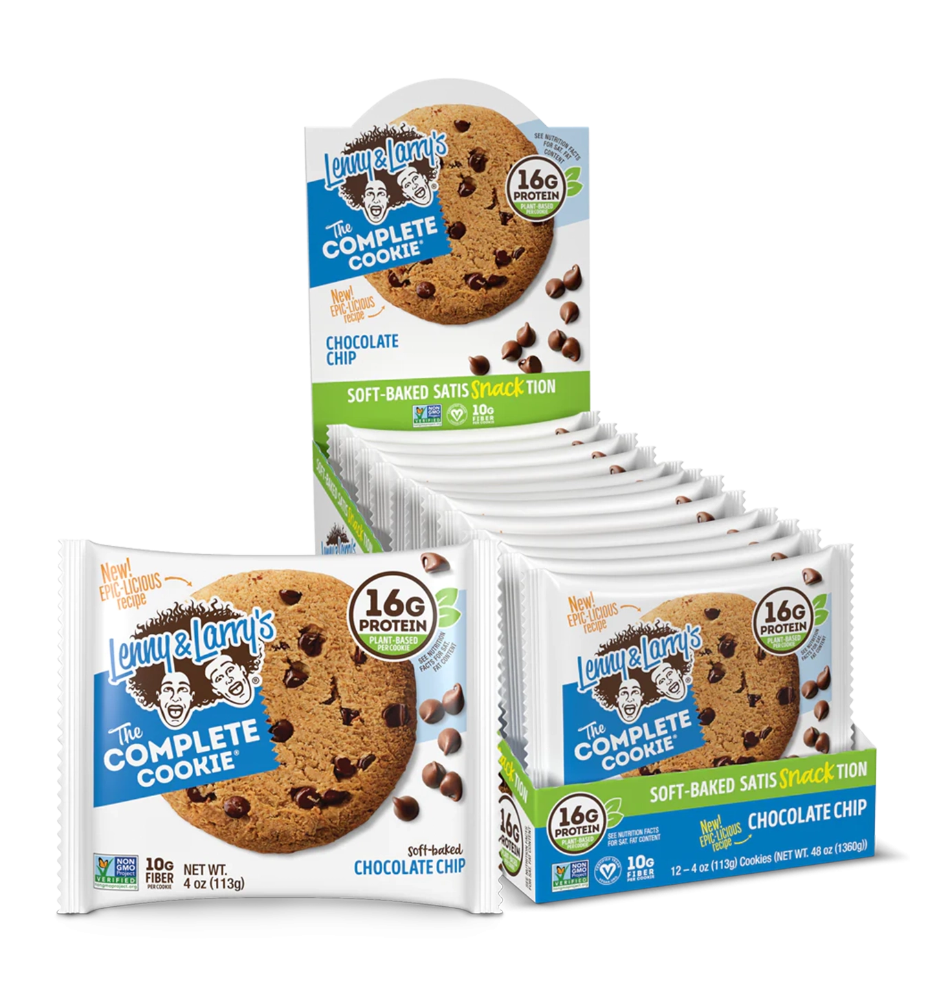 The Complete Cookie - 12x 113g / Chocolate Chip