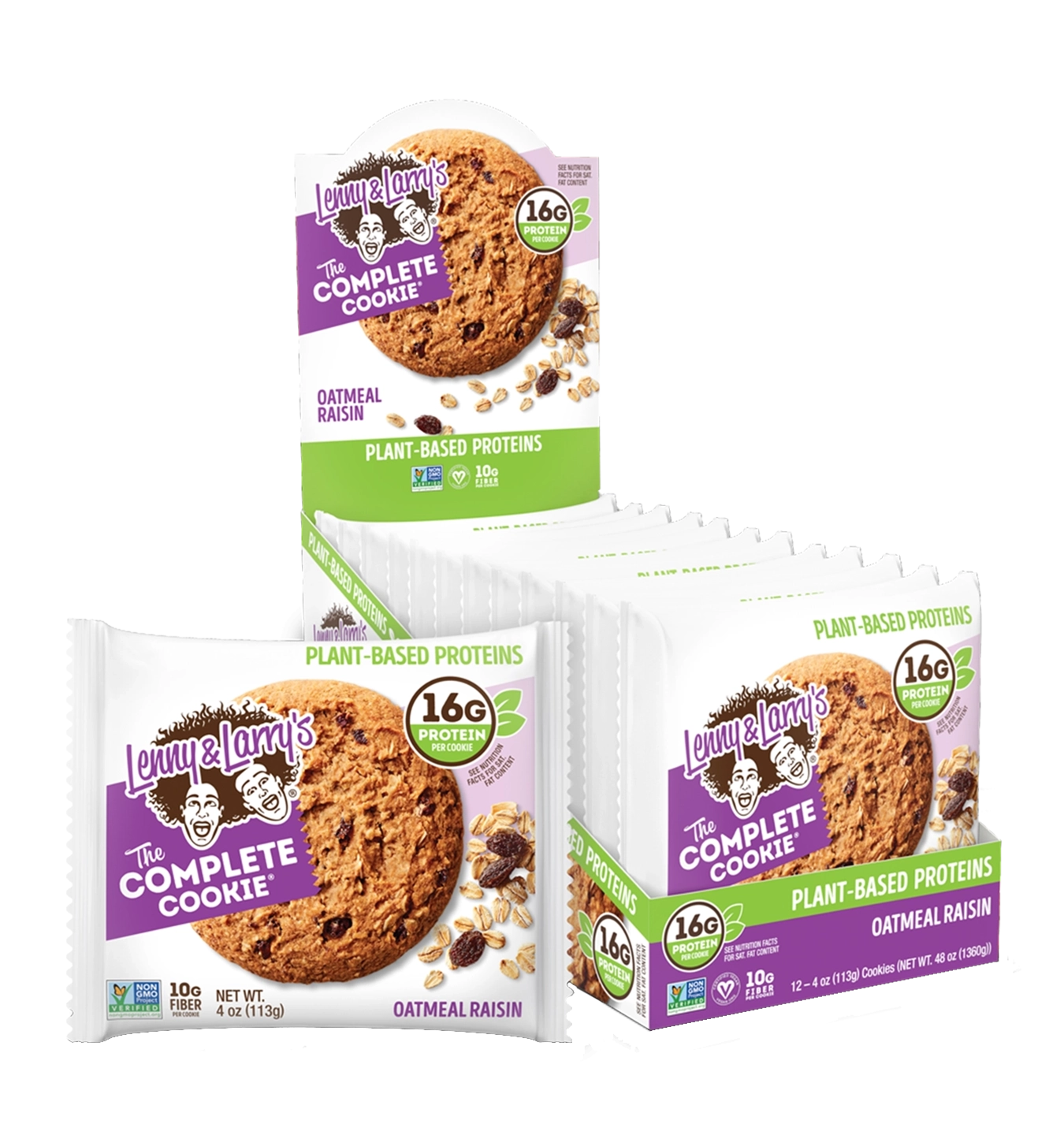 The Complete Cookie - 12x 113g / Oatmeal Raisin