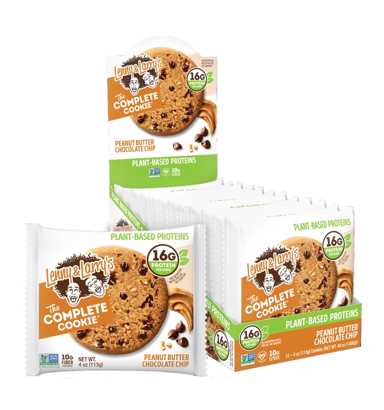 The Complete Cookie - 12x 113g / Peanut Butter Choco Chip