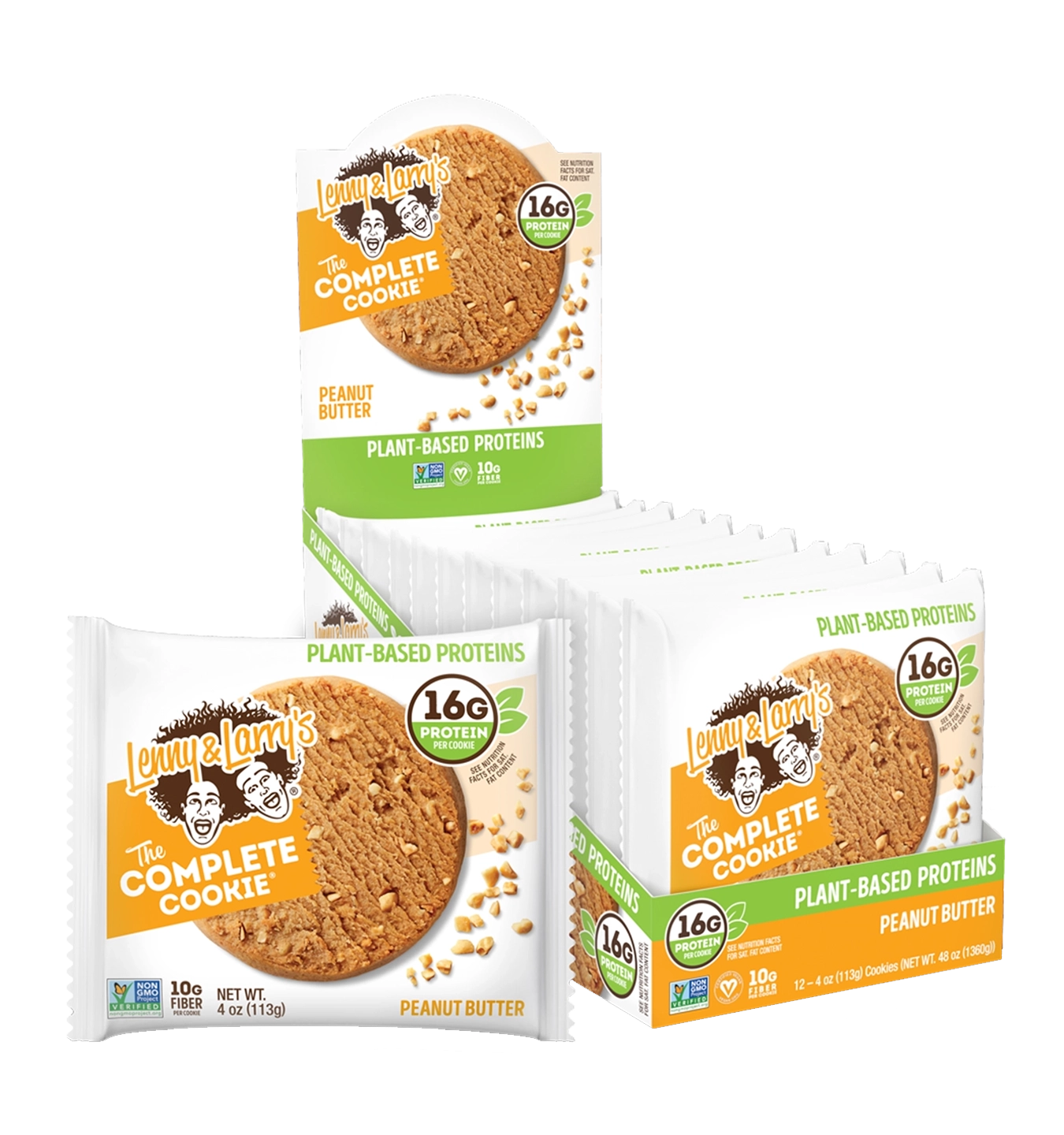 The Complete Cookie - 12x 113g / Peanut Butter