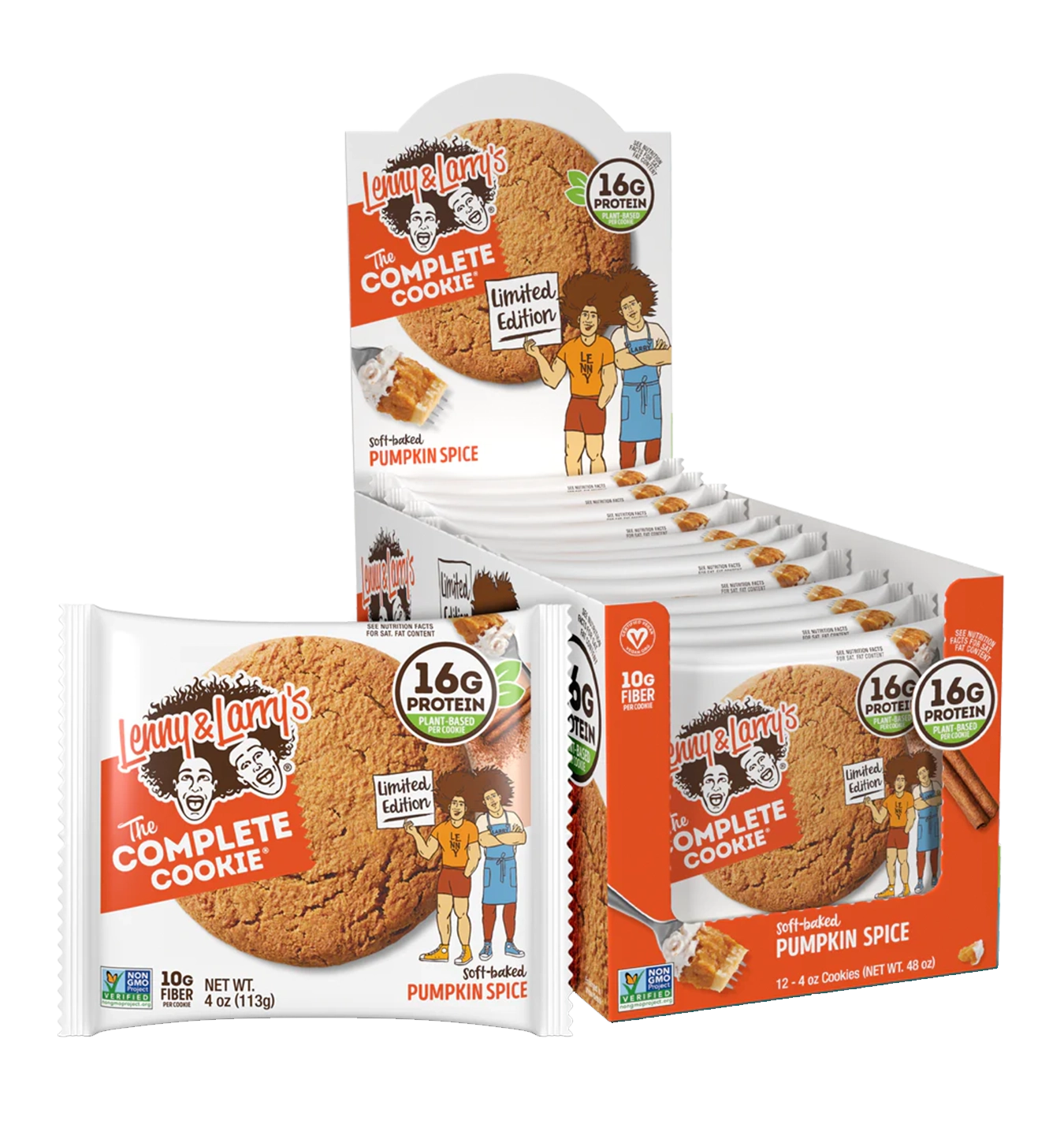 The Complete Cookie - 12x 113g / Pumpkin Spice