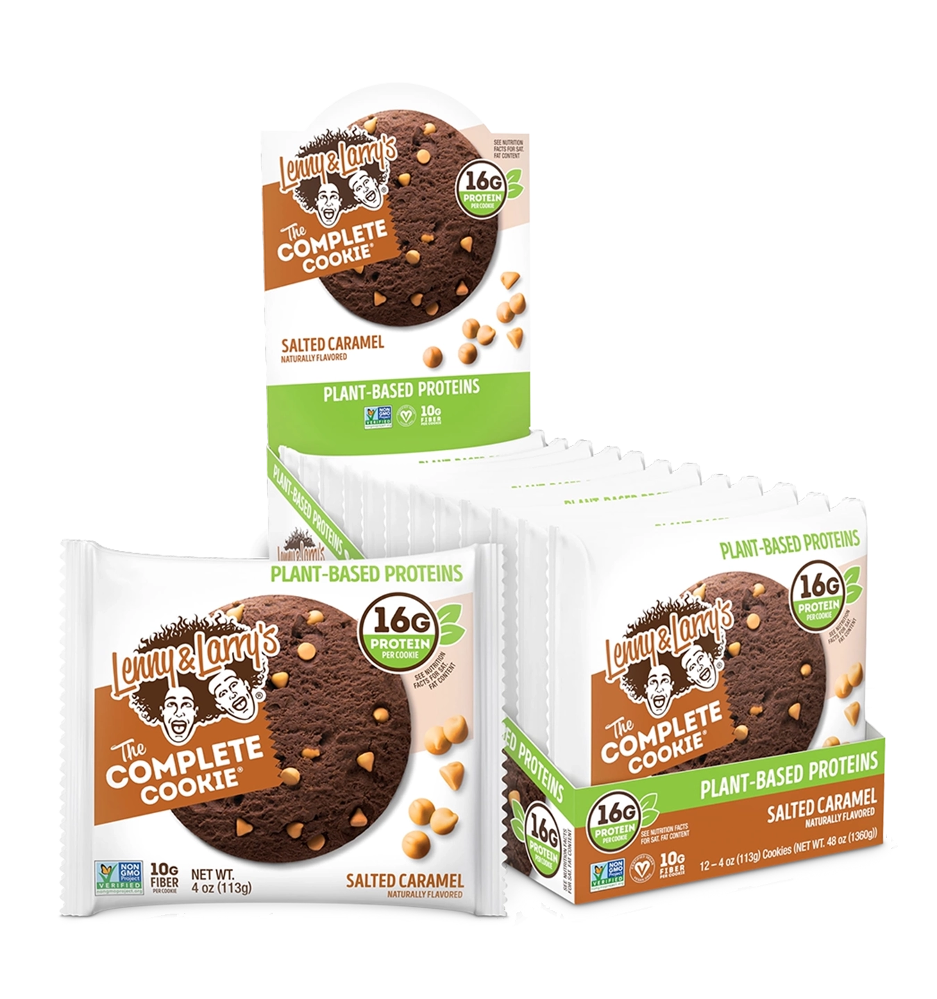 The Complete Cookie - 12x 113g / Salted Caramel