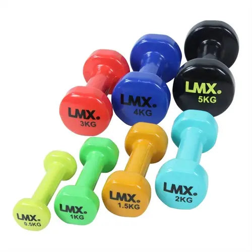 Lifemaxx Vinyl Dumbbellset - Set van 2 x 0,5 kg