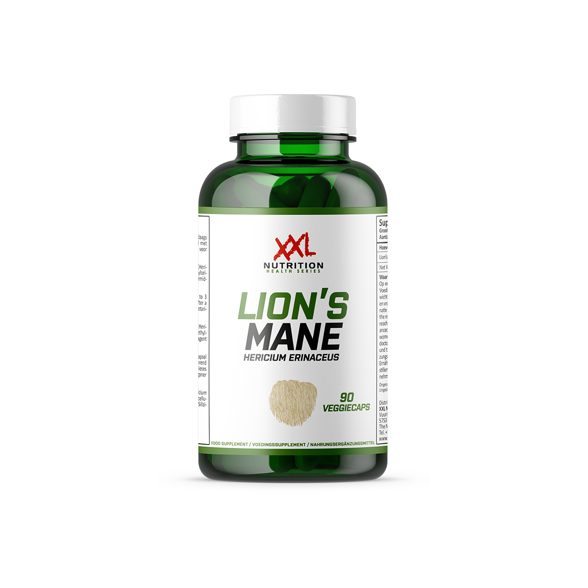 Lion’s Mane Extract - 500 mg - 90 capsules