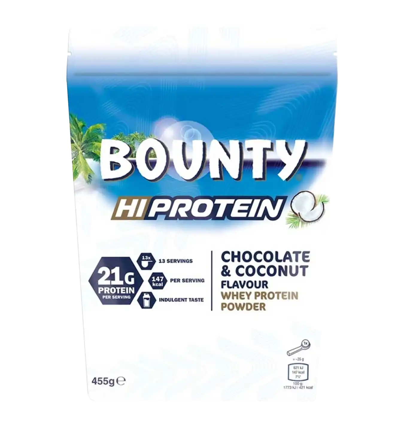 Bounty Protein Powder - 455 g - Coconut