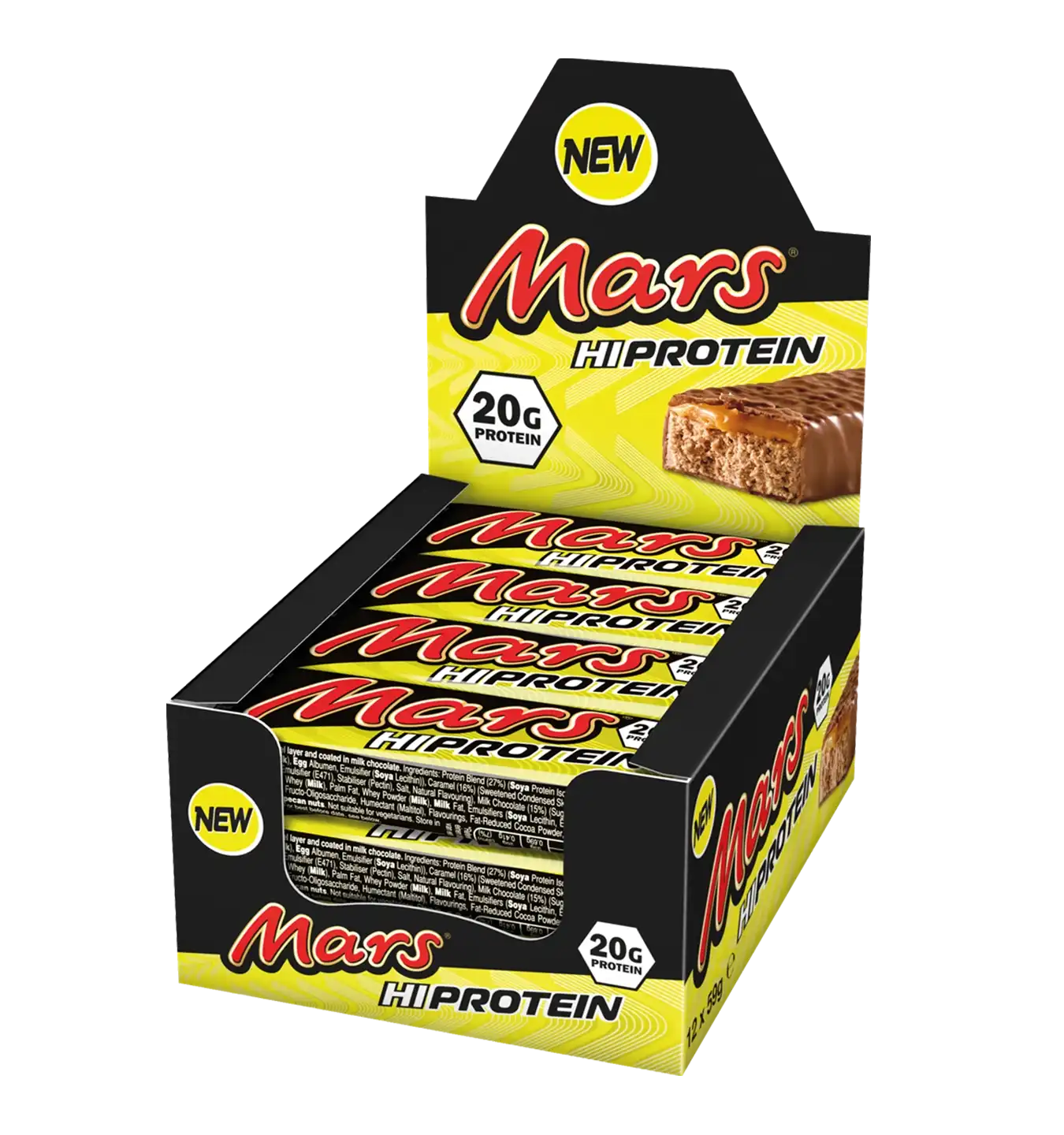 Mars Hi Protein Bar - 12 repen / Original