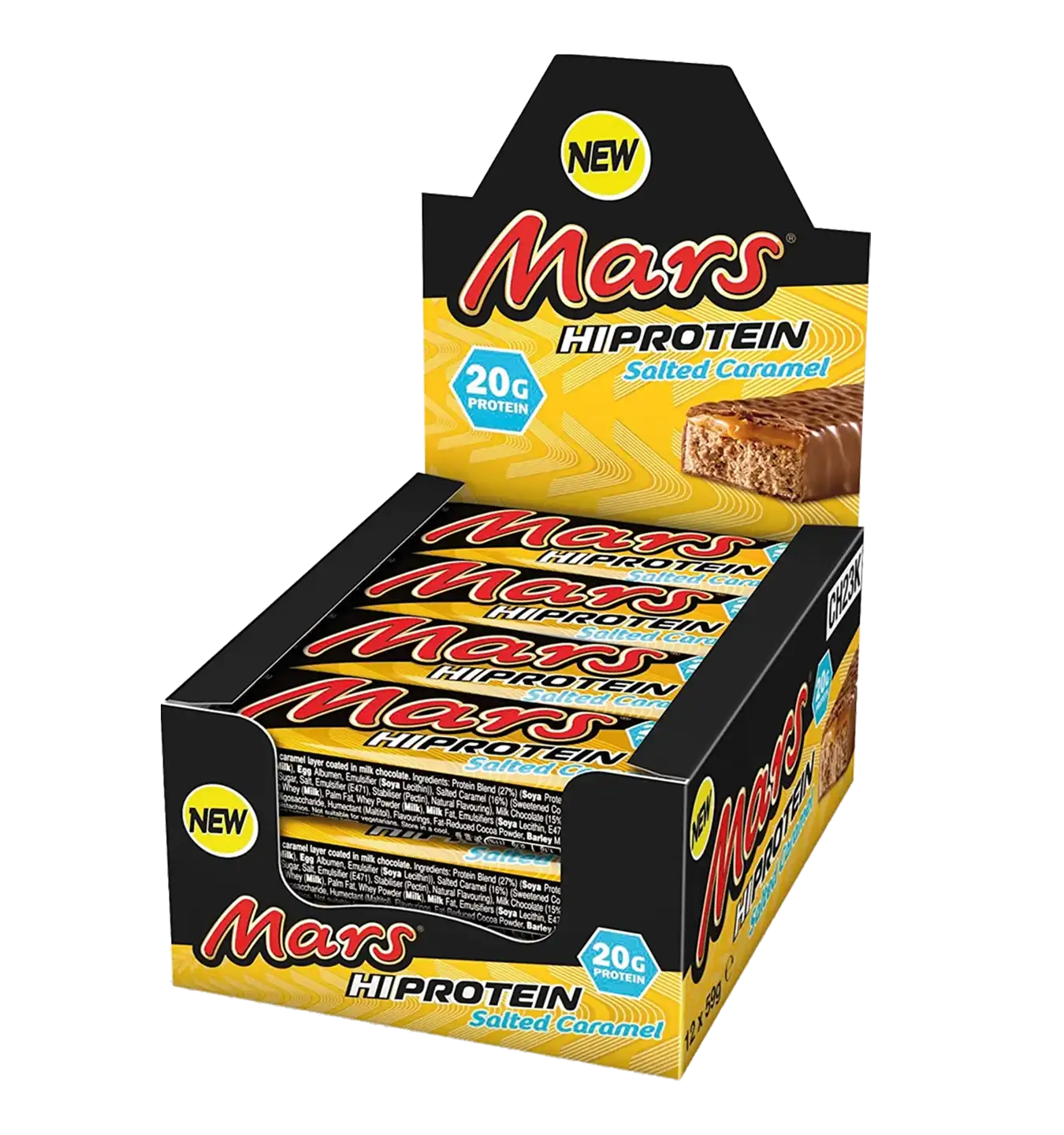 Mars Hi Protein Bar - 12 repen / Salted Caramel