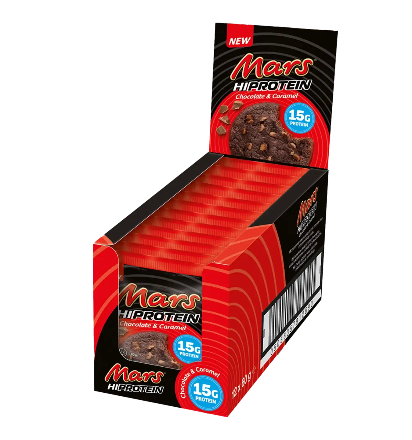 Mars High Protein Cookie - 12 cookies / Chocolade/Caramel