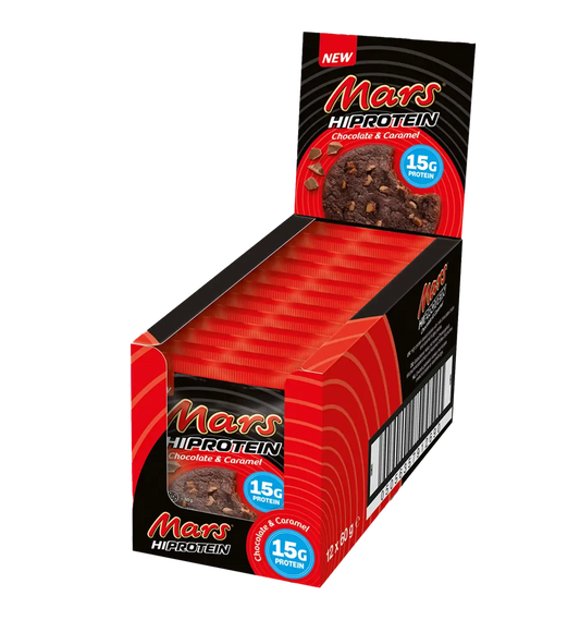 Mars High Protein Cookie - 12 cookies / Chocolade/Caramel