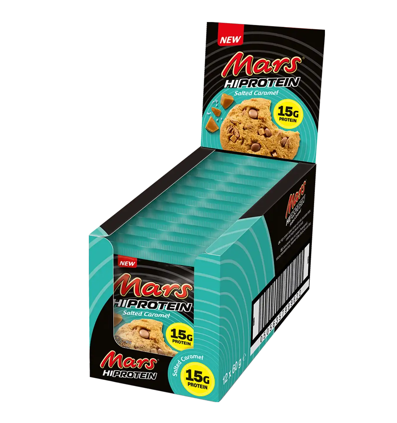 Mars High Protein Cookie - 12 cookies / Salted Caramel