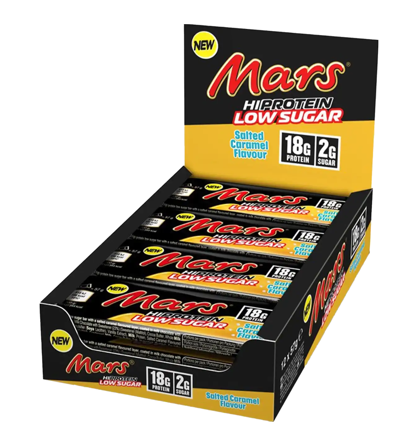 Mars Low Sugar High Protein Bar - 12 repen / Salted Caramel