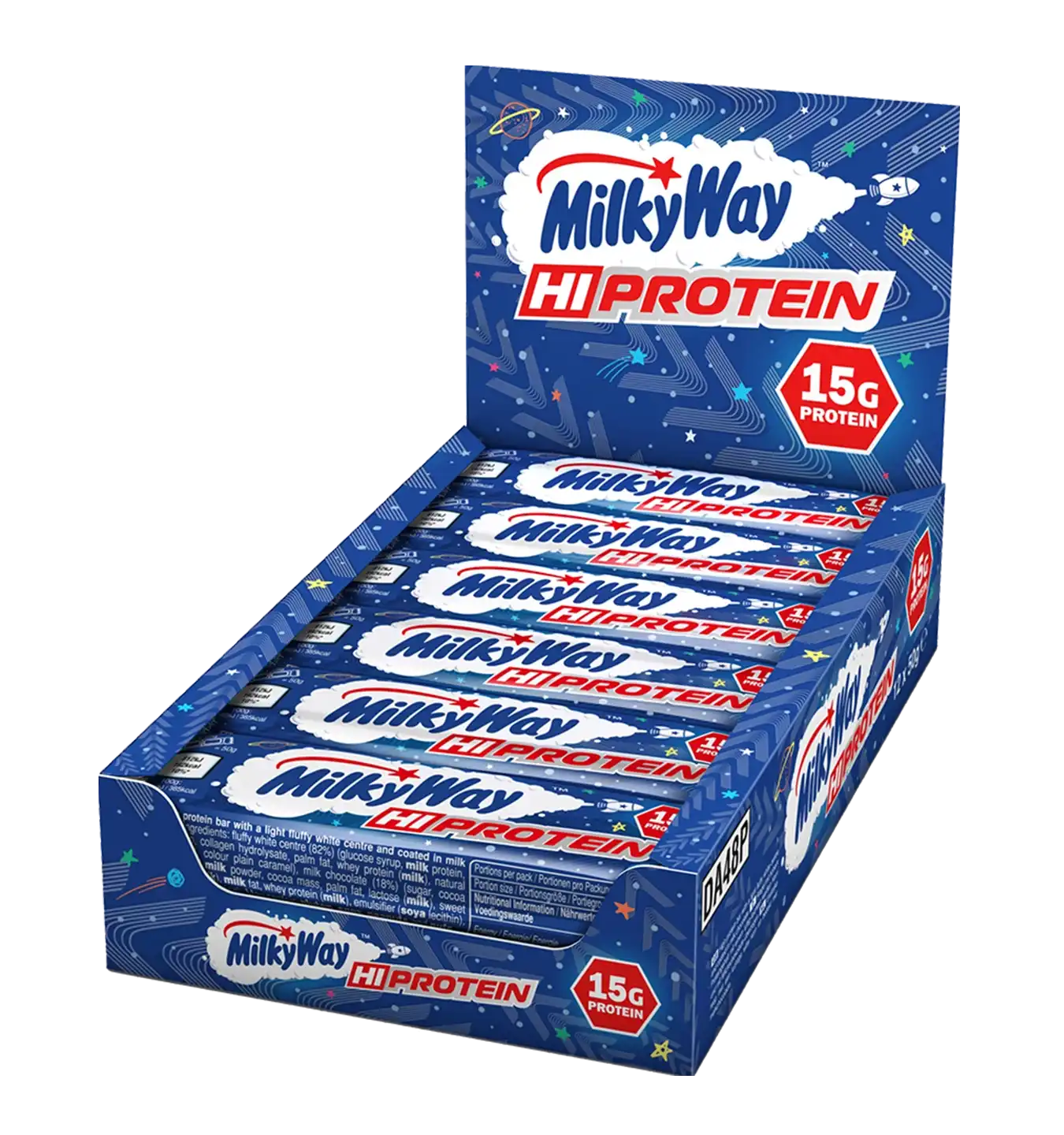 MilkyWay High Protein Bar - 12 repen - Milk Chocolate