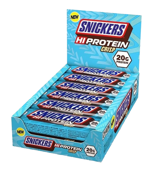 Snickers High Protein Crisp Bar - 12 repen - Milk Chocolate