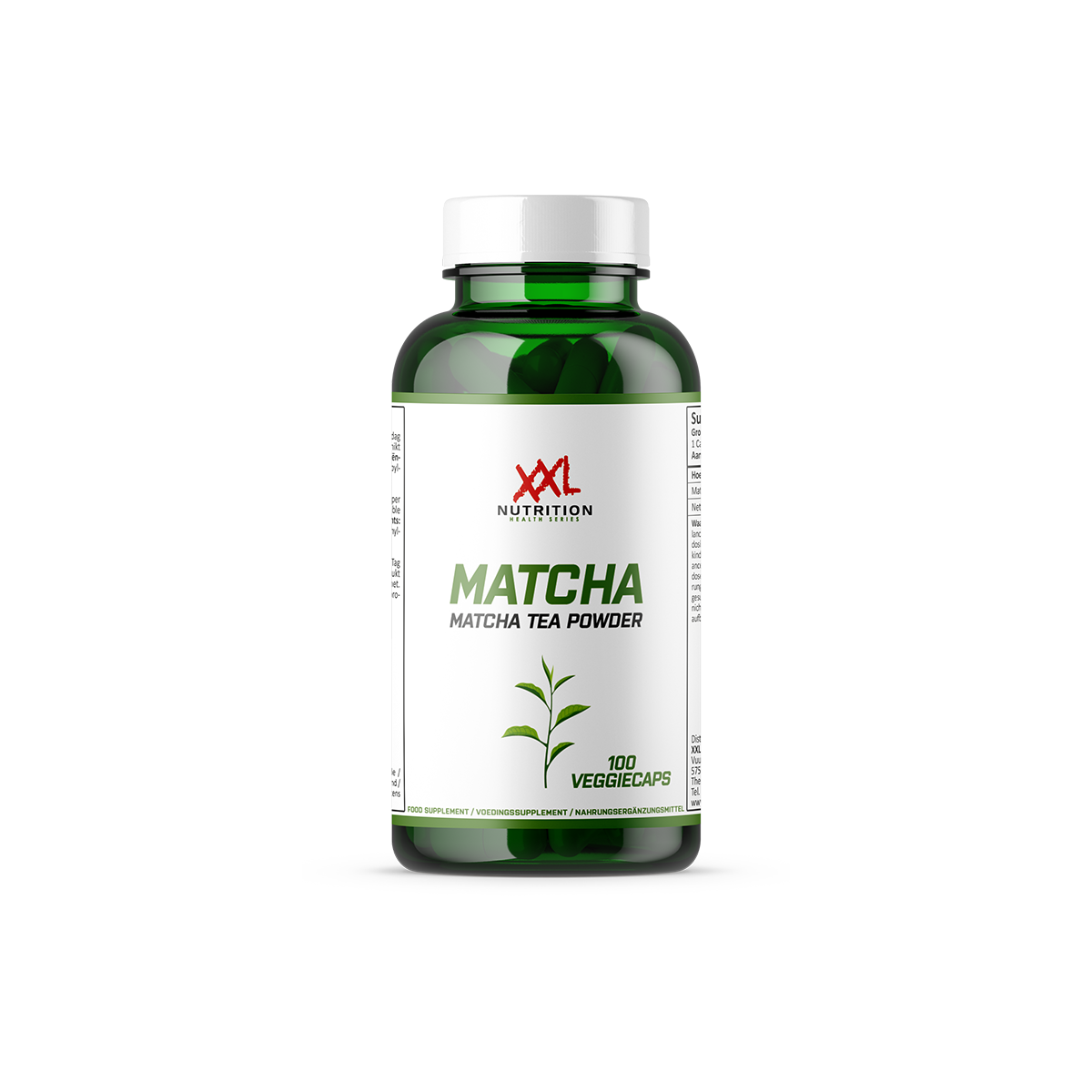 Matcha Theepoeder - 500 mg - 100 capsules