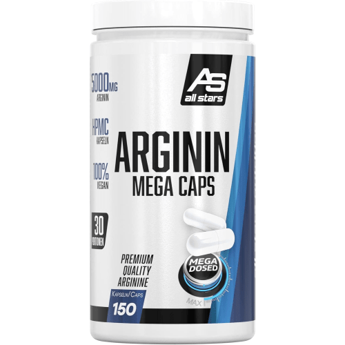Mega Caps Arginin - 150 capsules