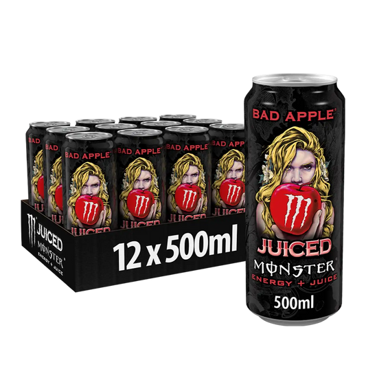 Monster Energy Juiced Bad Apple - 12x 500 ml - Bad Apple
