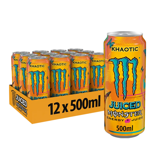 Monster Energy Khaotic - 12x 500 ml - Khaotic
