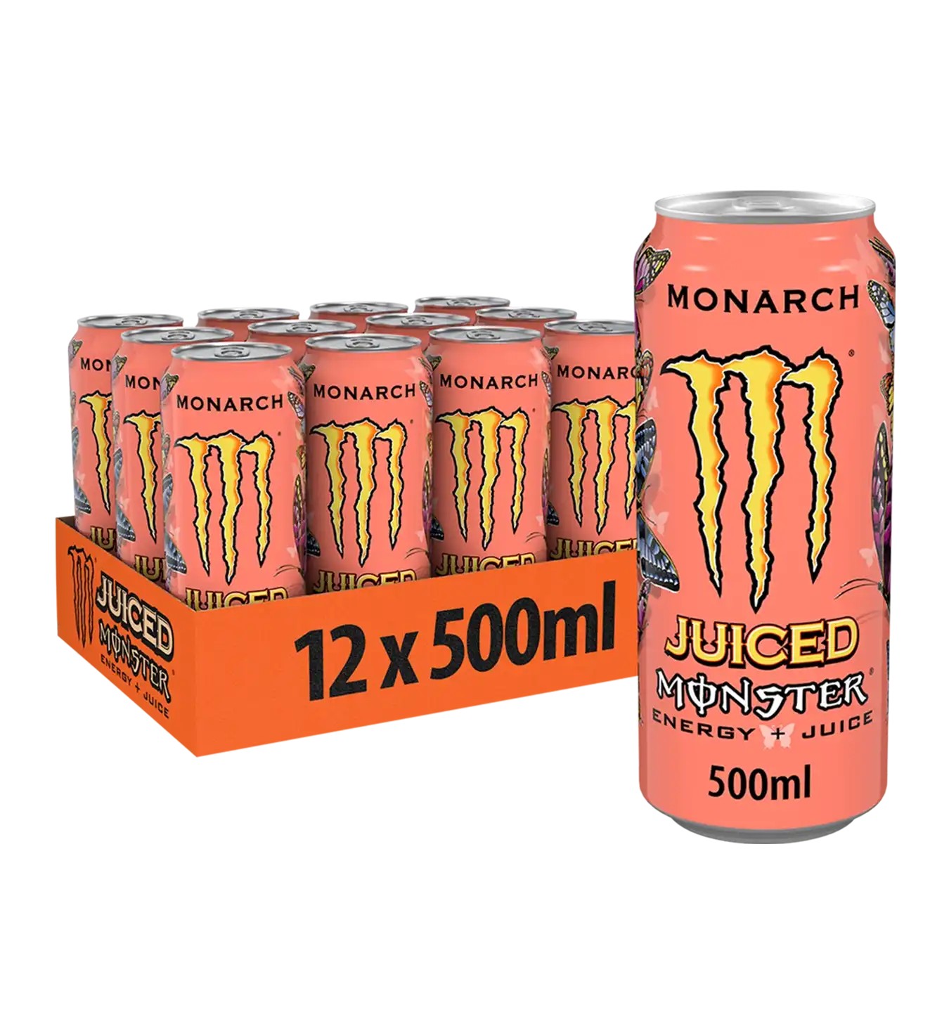 Monster Energy Juiced Monarch - 12x 500 ml - Monarch