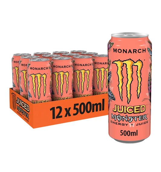 Monster Energy Juiced Monarch - 12x 500 ml - Monarch