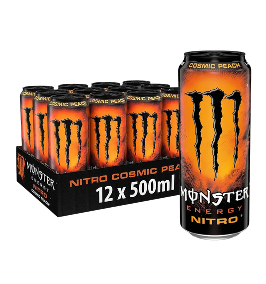Monster Nitro - 12x 500 ml / Cosmic Peach